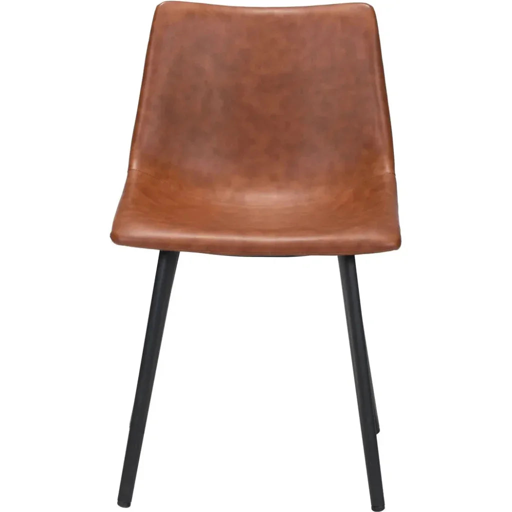 Daniel Performance Fabric Armless Dining Chair 2PC