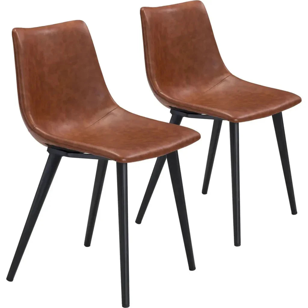 Daniel Performance Fabric Armless Dining Chair 2PC