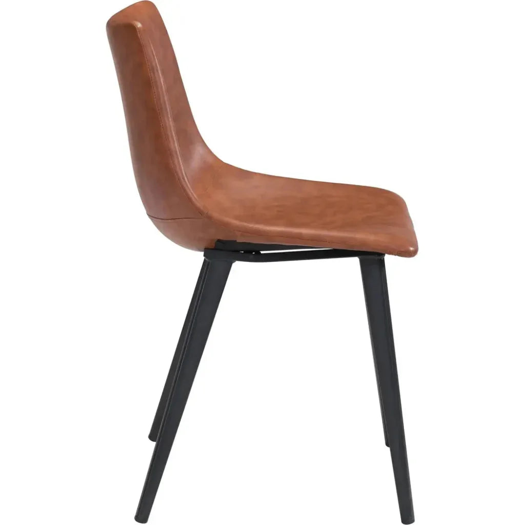 Daniel Performance Fabric Armless Dining Chair 2PC