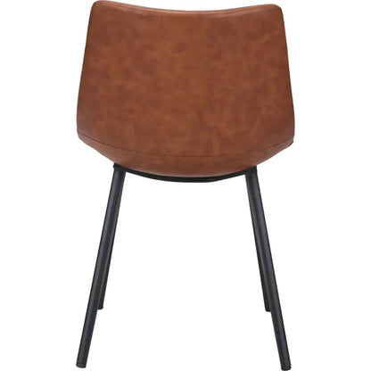 Daniel Performance Fabric Armless Dining Chair 2PC