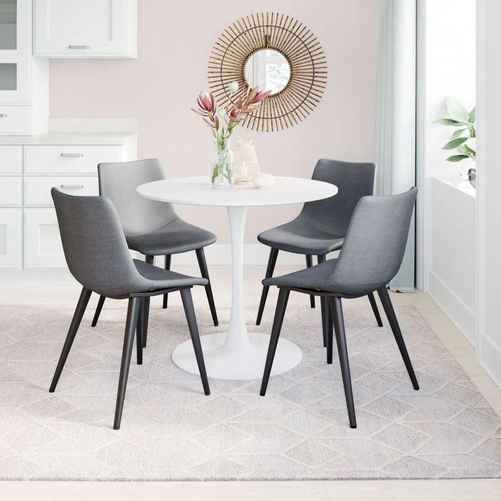 Daniel Performance Fabric Armless Dining Chair 2PC