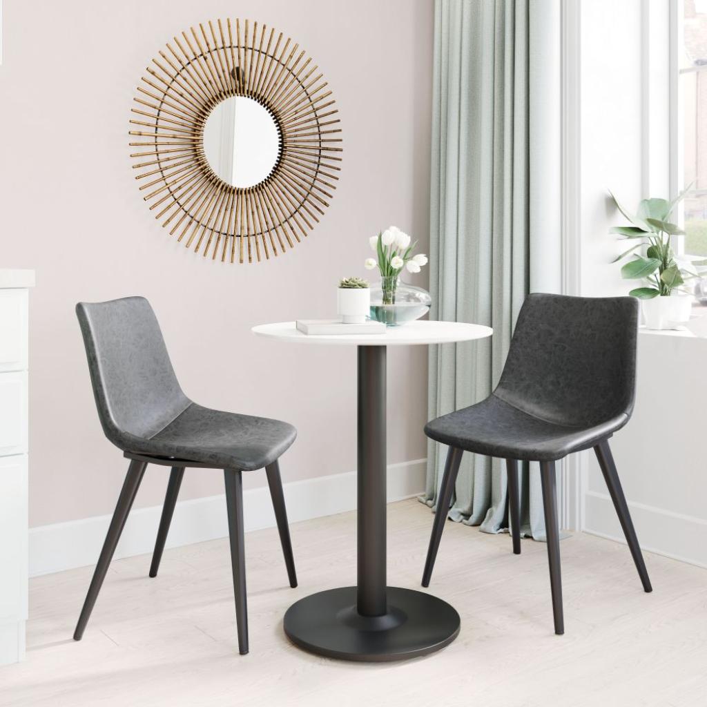 Daniel Performance Fabric Armless Dining Chair 2PC