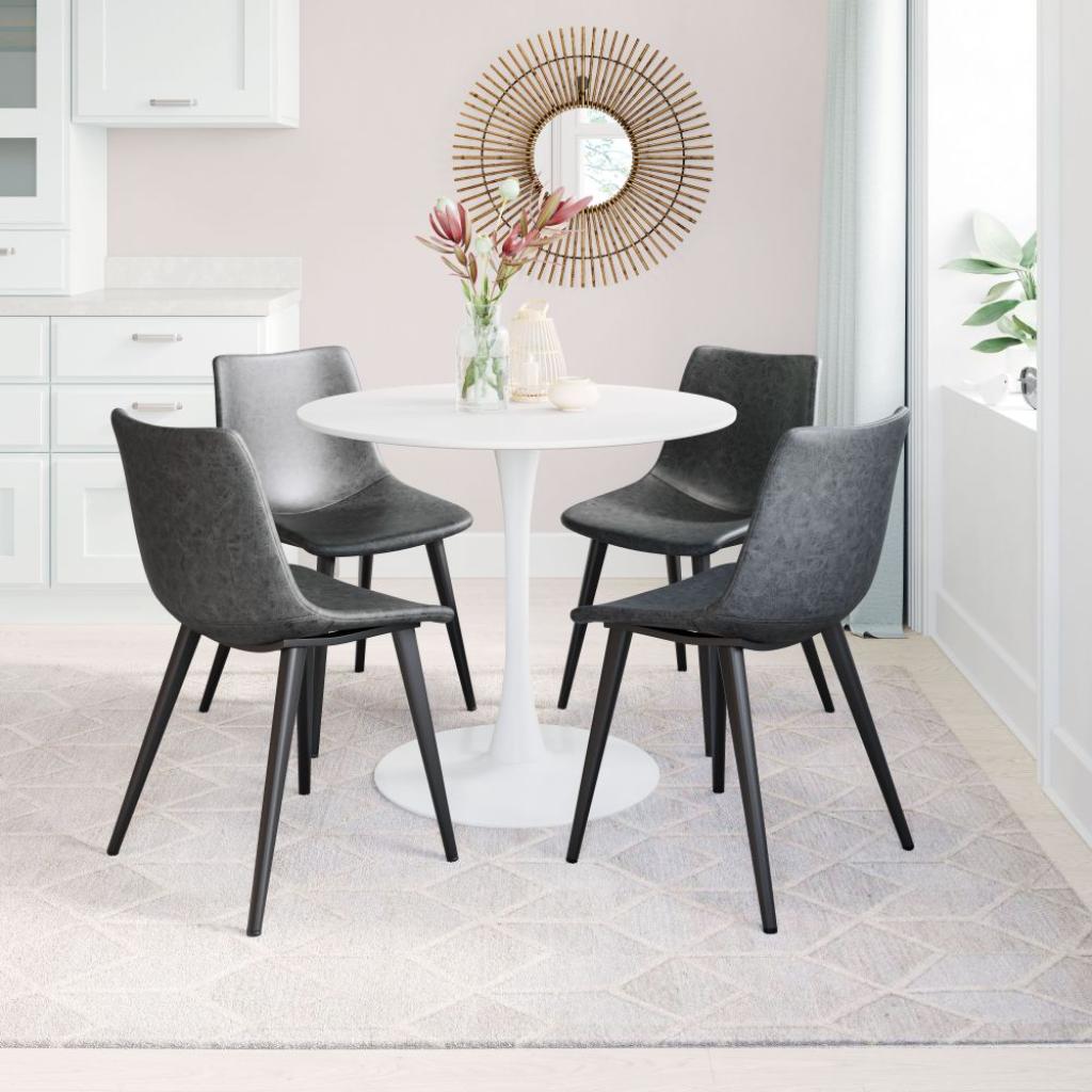 Daniel Performance Fabric Armless Dining Chair 2PC