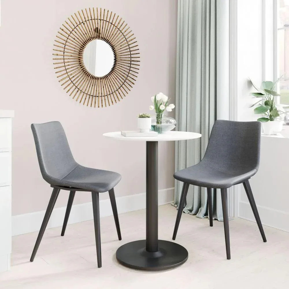 Daniel Performance Fabric Armless Dining Chair 2PC