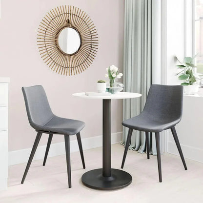 Daniel Performance Fabric Armless Dining Chair 2PC