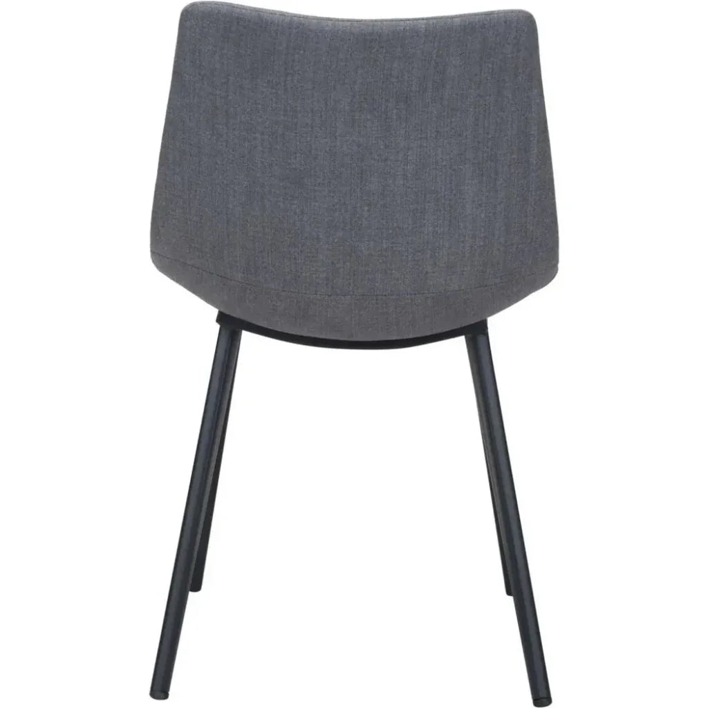 Daniel Performance Fabric Armless Dining Chair 2PC