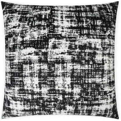 Dante Black Throw Pillow With Insert