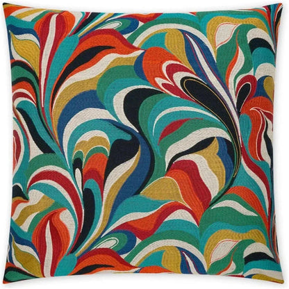Daphne Abstract Multi Color Large Throw Pillow Insert