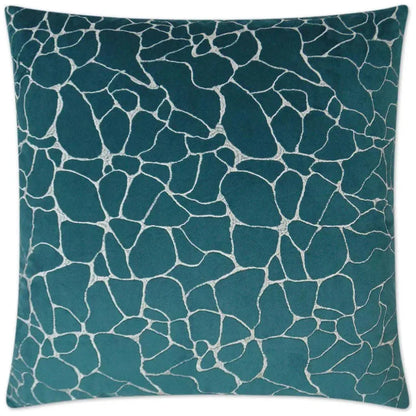 Dare Laguna Teal Throw Pillow With Insert