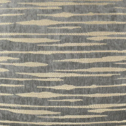 Davos Smoke Grey Throw Pillow With Insert