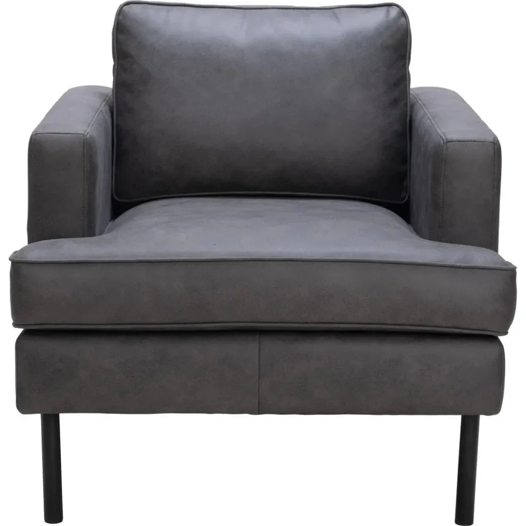 Decade Armchair Vintage Gray