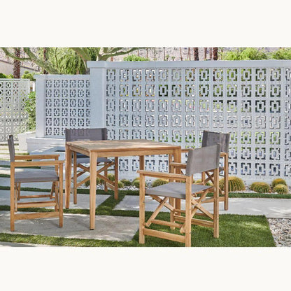 Del Ray Square Outdoor Dining Table
