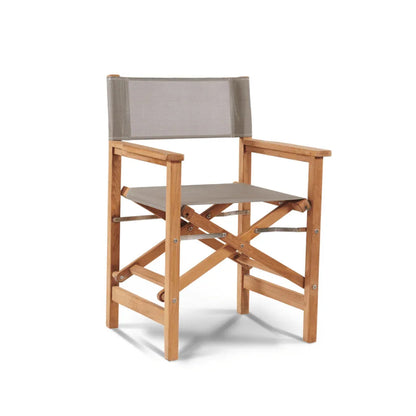 Del Ray Teak Patio Square Dining Set 5PC