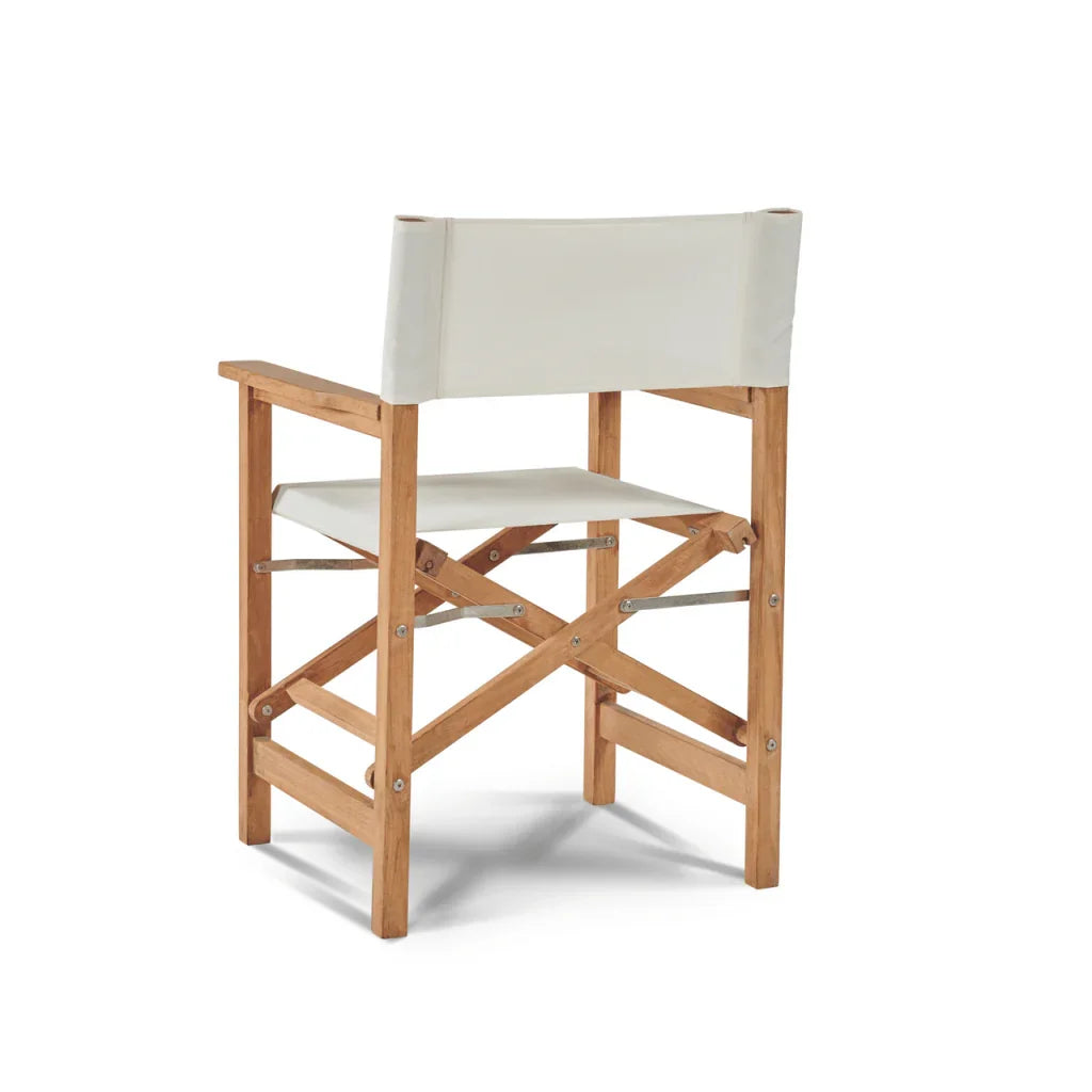 Del Ray Teak Patio Square Dining Set 5PC