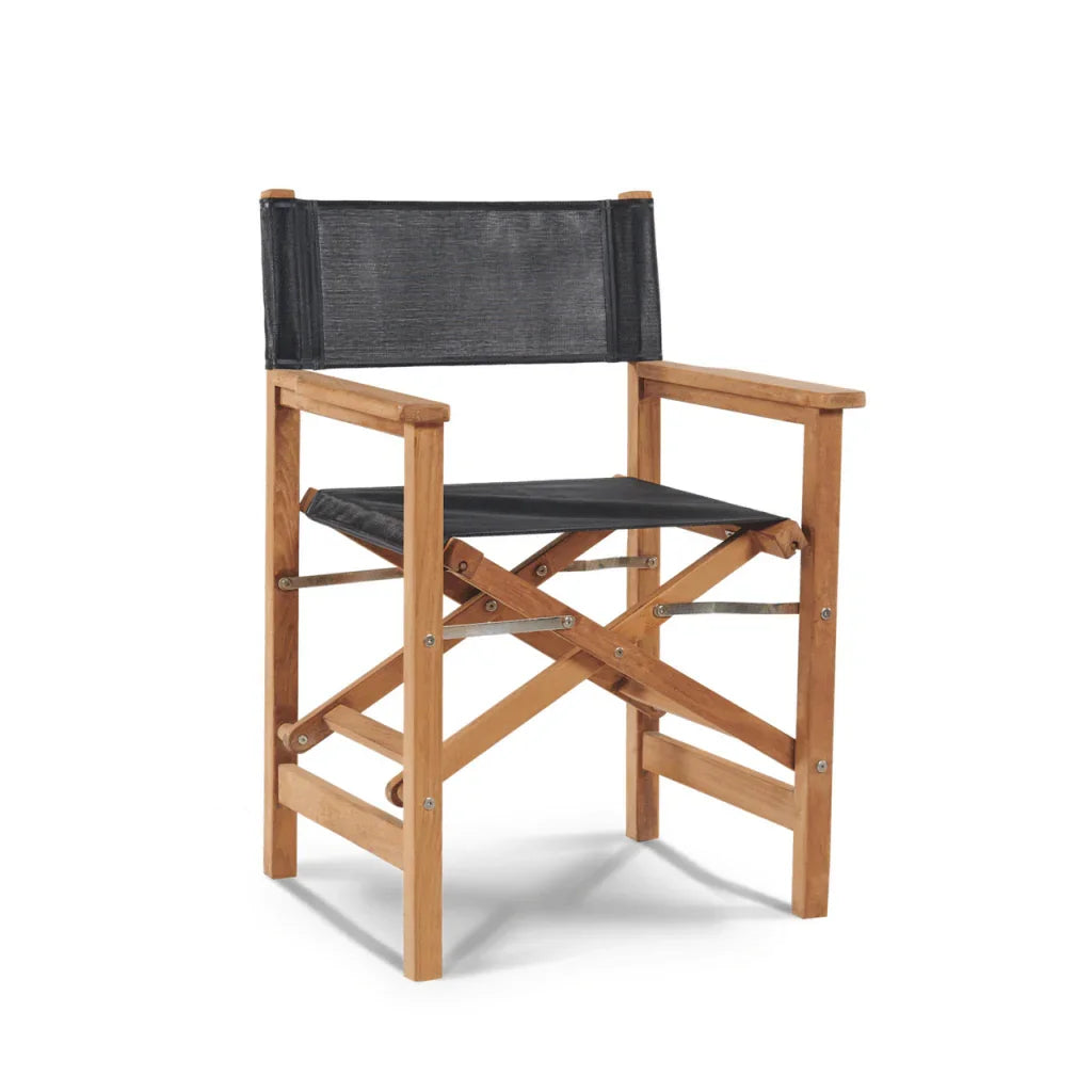 Del Ray Teak Patio Square Dining Set 5PC