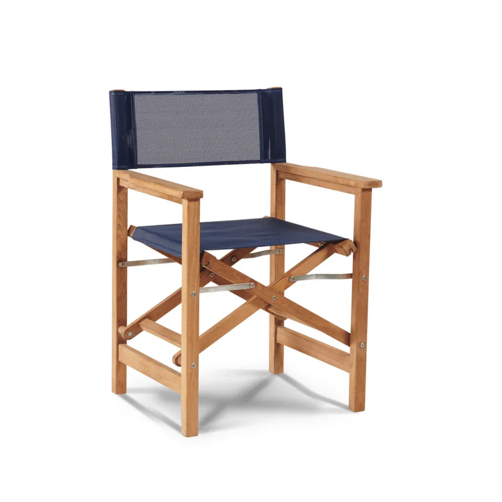 Del Ray Teak Patio Square Dining Set 5PC