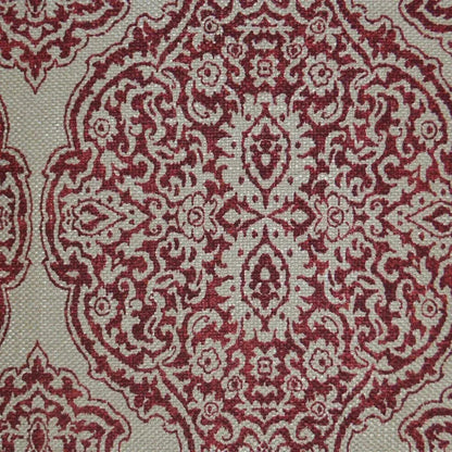 Delmonico Red Throw Pillow With Insert