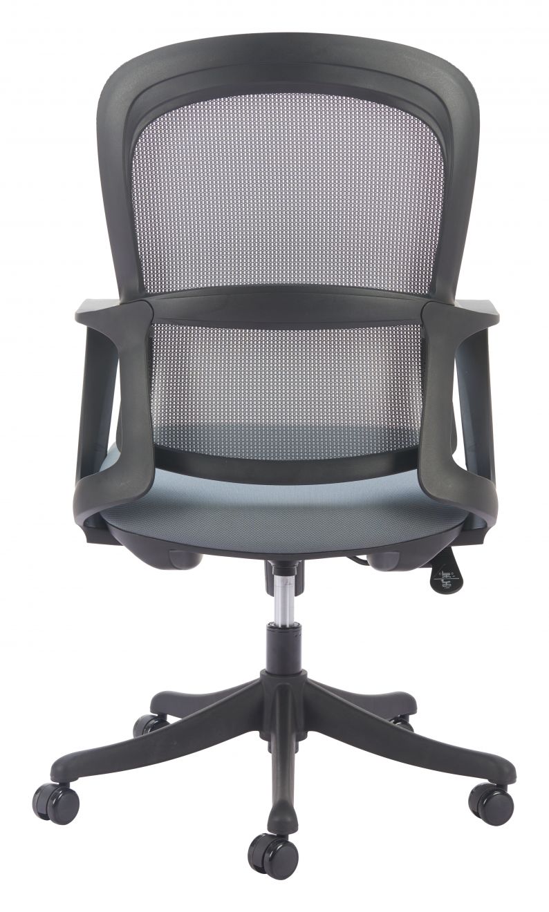 Delo Grey Mesh Fabric Office Chair