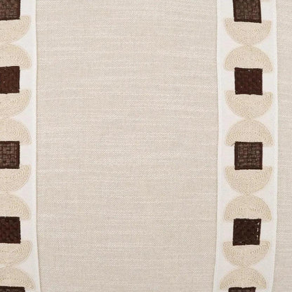 Demeter Brown Throw Pillow With Insert