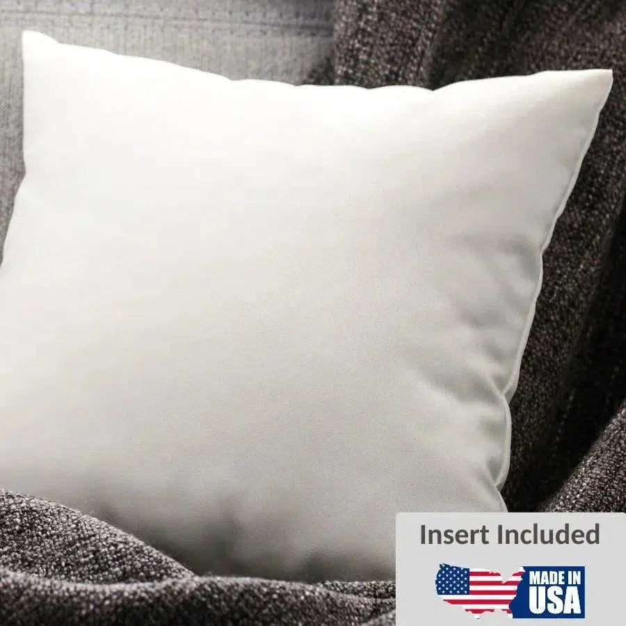 Demi Sunset Floral Orange Yellow Large Throw Pillow