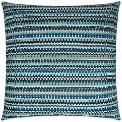 Denmark Indigo Blue Mist Large Throw Pillow Insert