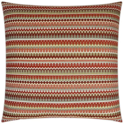 Denmark Sienna Global Red Large Throw Pillow Insert