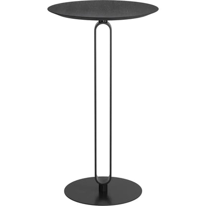Derry Black Round Bar Table
