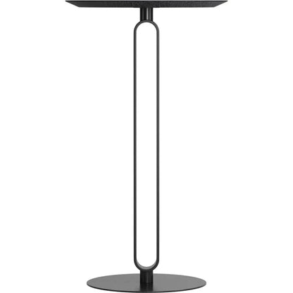 Derry Black Round Bar Table