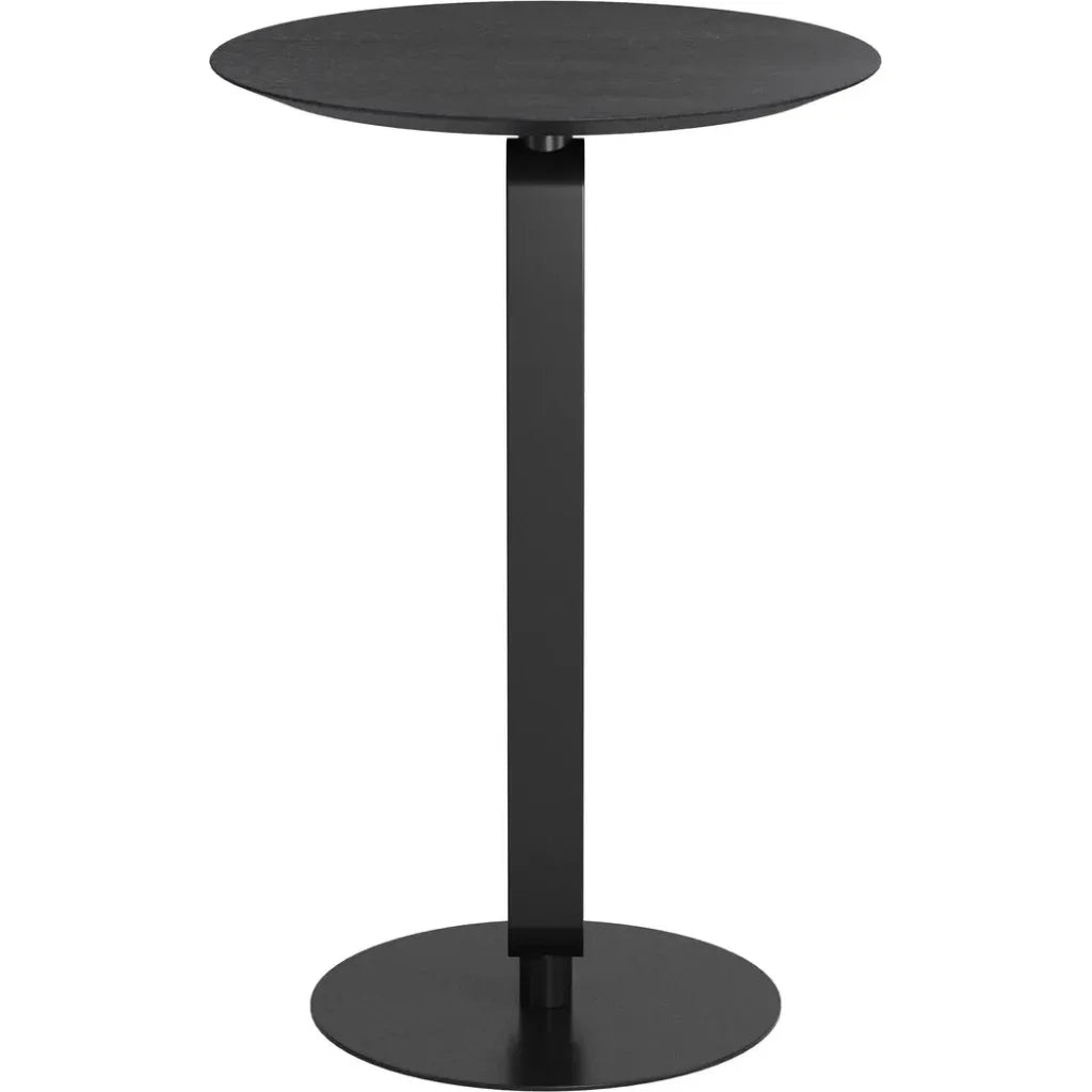 Derry Black Round Counter Table