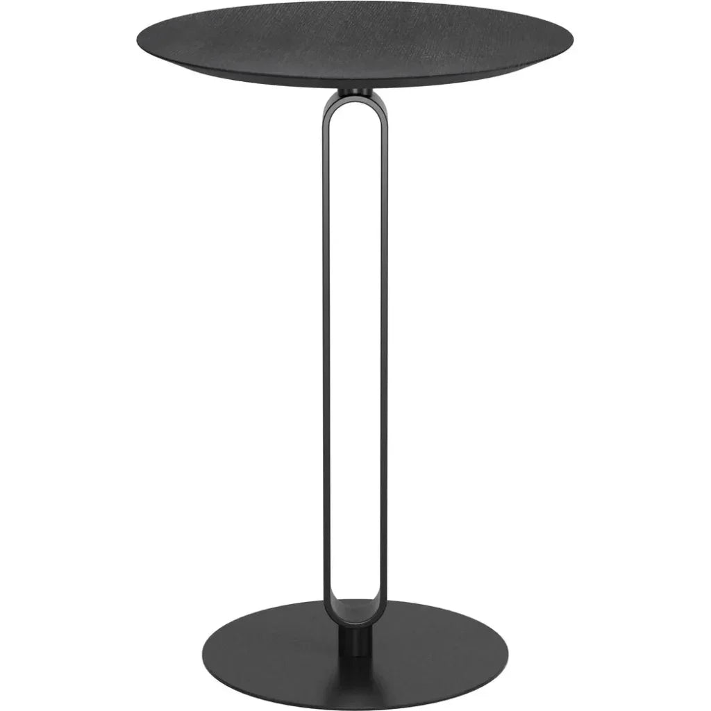 Derry Black Round Counter Table