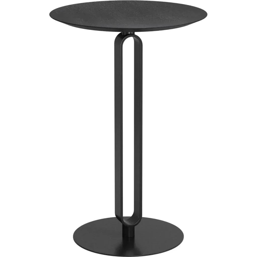 Derry Black Round Counter Table