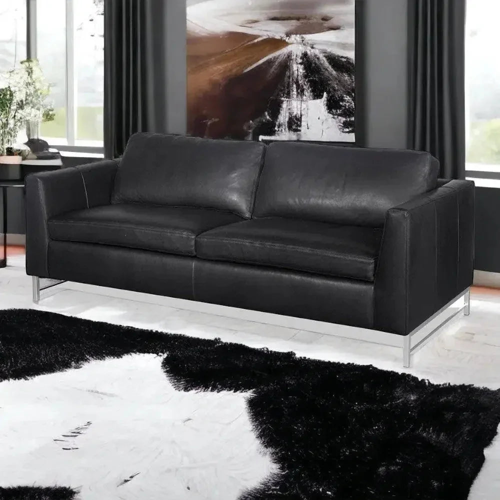 Desert Custom Oasis - Find Serenity on Leather Couch