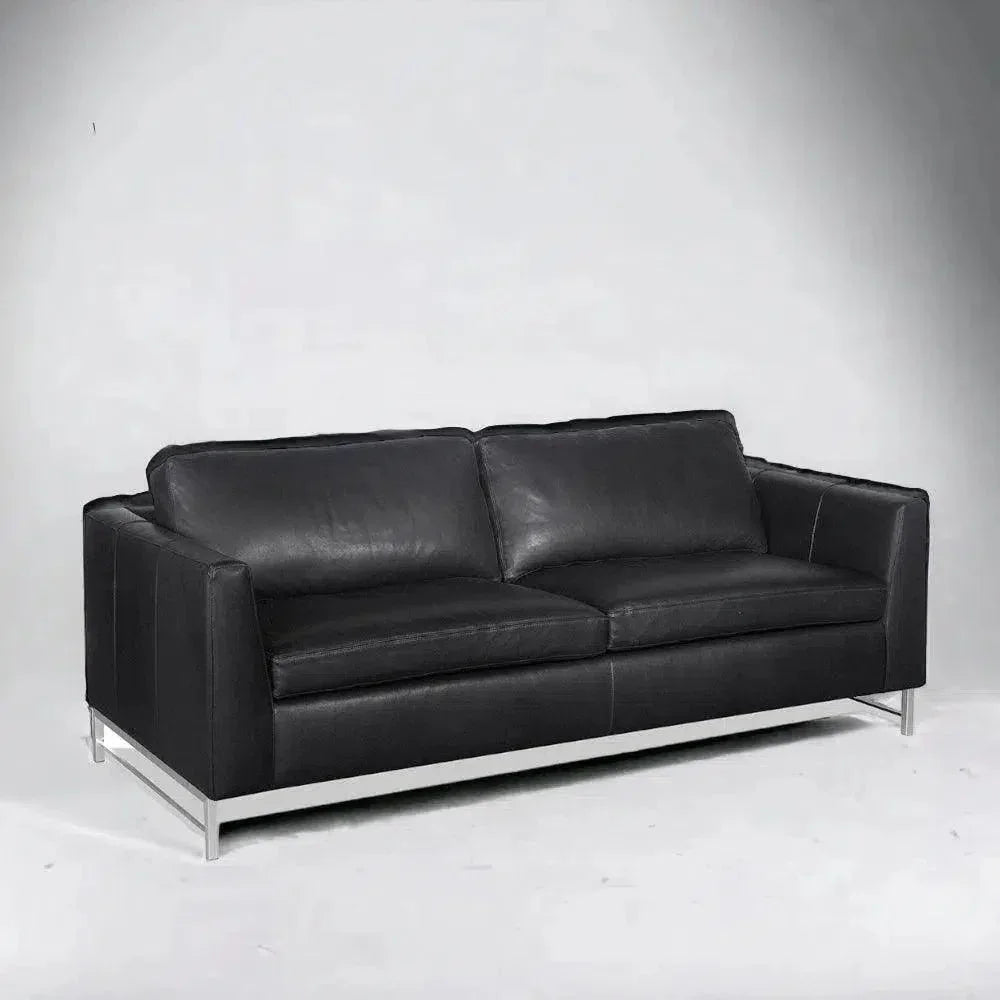 Desert Custom Oasis - Find Serenity on Leather Couch