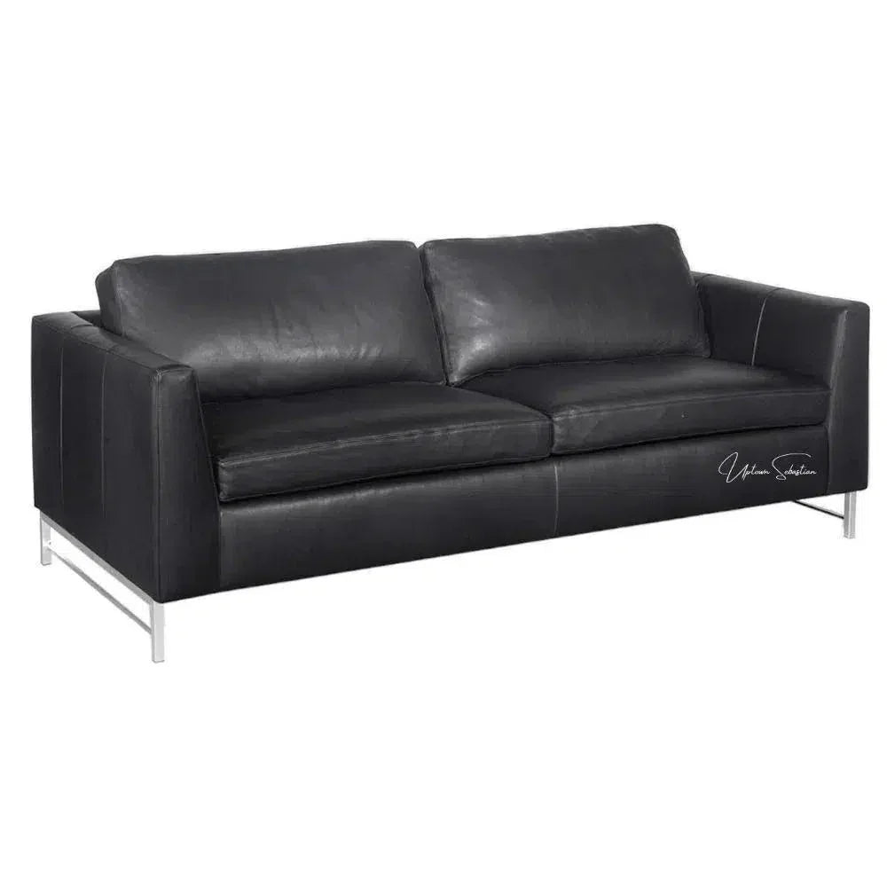 Desert Custom Oasis - Find Serenity on Leather Couch