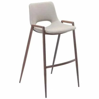 Desi Bar Chair (Set of 2) Beige