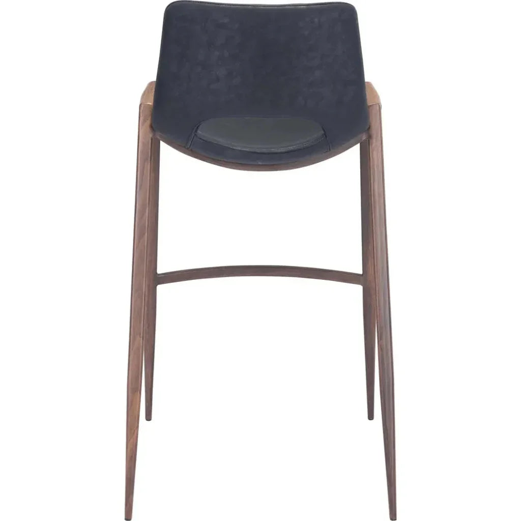 Desi Bar Chair (Set of 2) Black