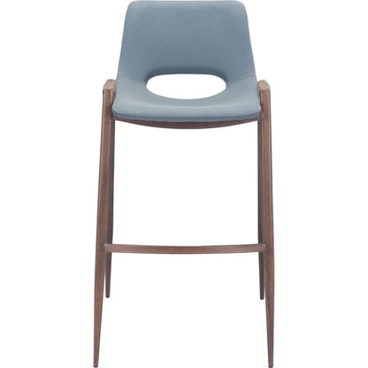 Desi Bar Chair (Set of 2) Gray