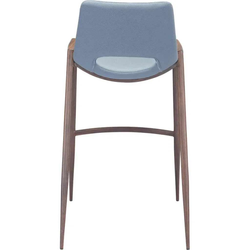 Desi Bar Chair (Set of 2) Gray