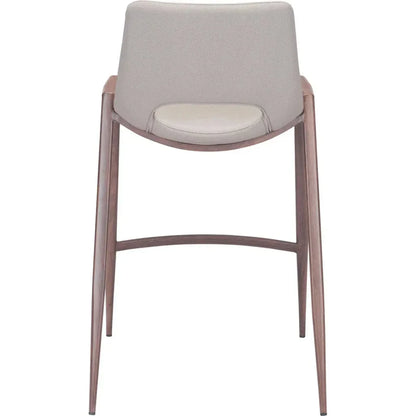 Desi Leather Counter Chair (Set of 2)