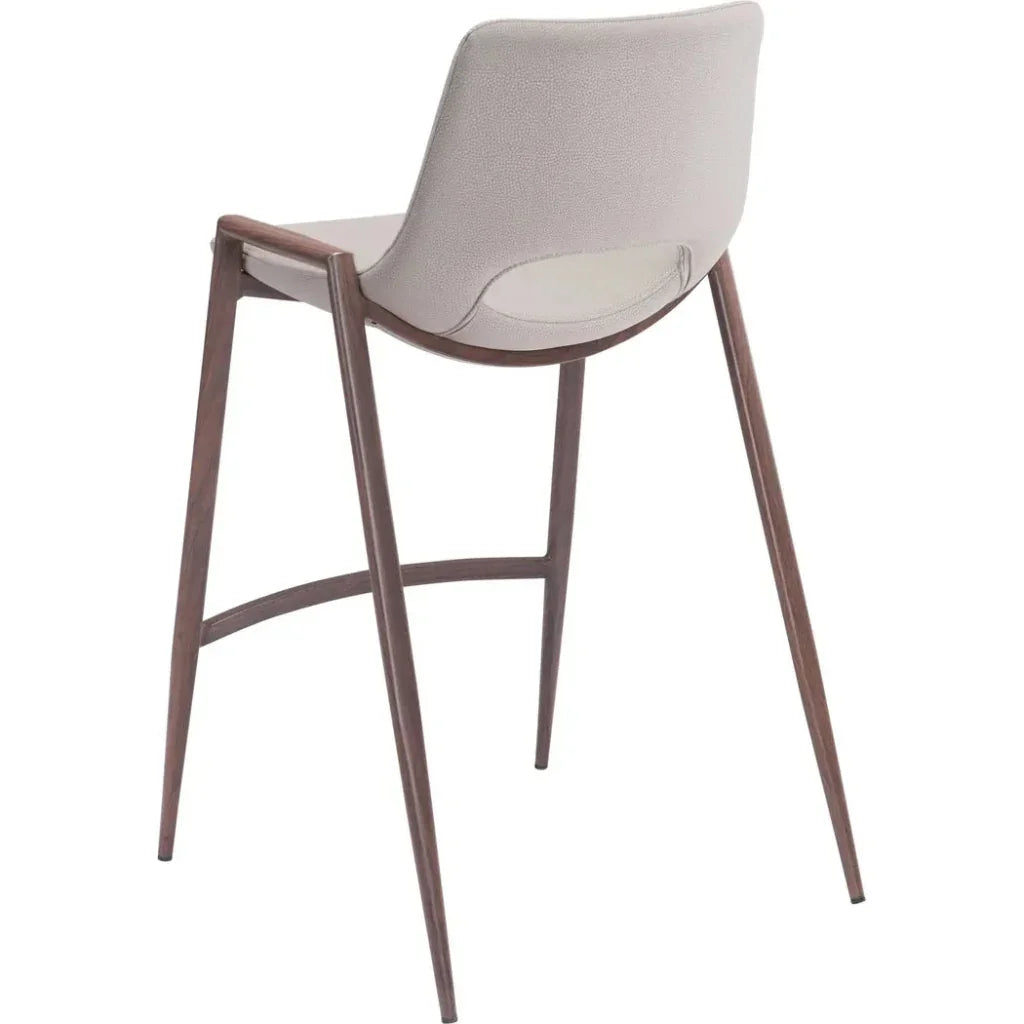 Desi Leather Counter Chair (Set of 2)