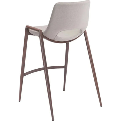 Desi Leather Counter Chair (Set of 2)