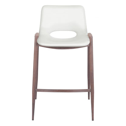 Desi Leather Counter Chair (Set of 2)