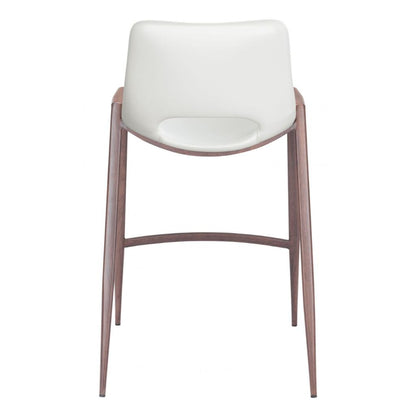 Desi Leather Counter Chair (Set of 2)