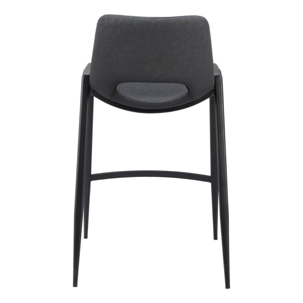 Desi Leather Counter Chair (Set of 2)