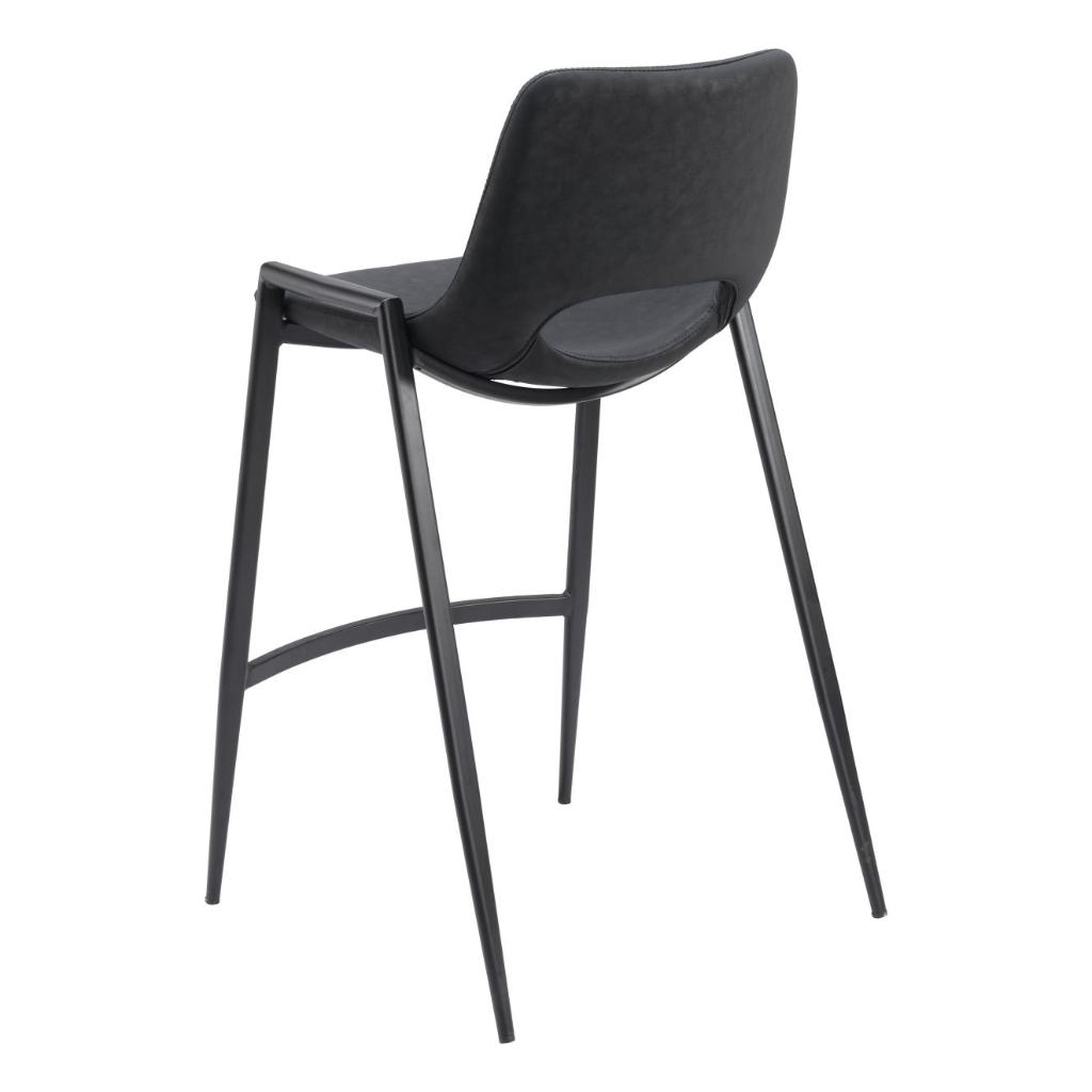 Desi Leather Counter Chair (Set of 2)