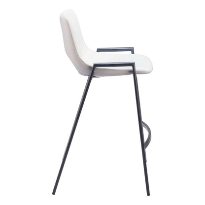 Desi Leather Counter Chair (Set of 2)