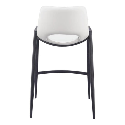 Desi Leather Counter Chair (Set of 2)