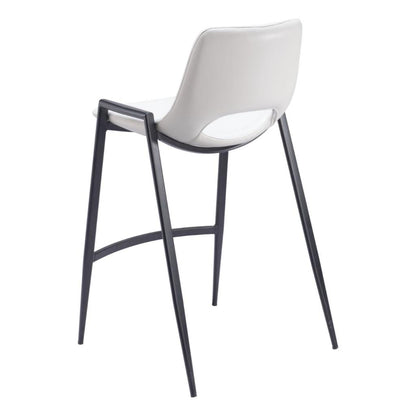 Desi Leather Counter Chair (Set of 2)