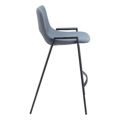 Desi Leather Counter Chair (Set of 2)