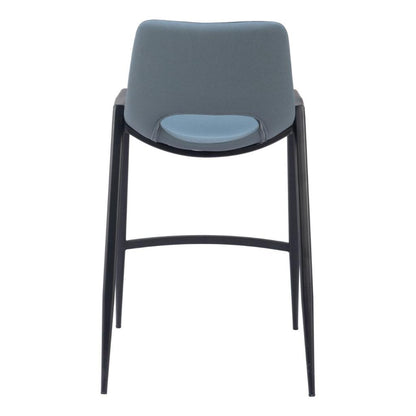 Desi Leather Counter Chair (Set of 2)